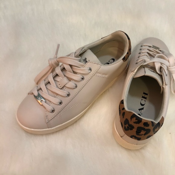 Coach Shoes - Coach sneaker with animal print detail